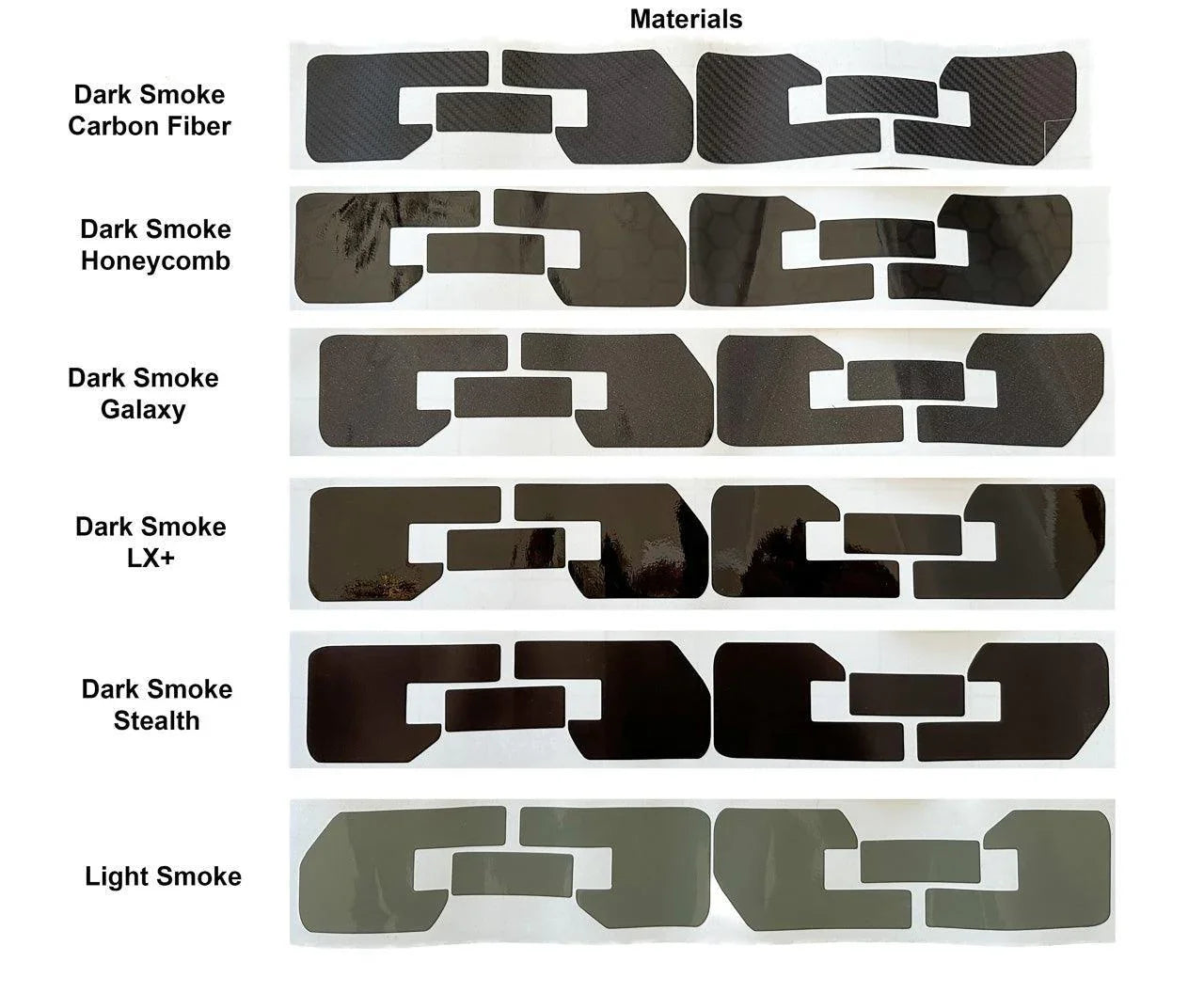 Tail Light Black Out Overlays - 2023+ Integra