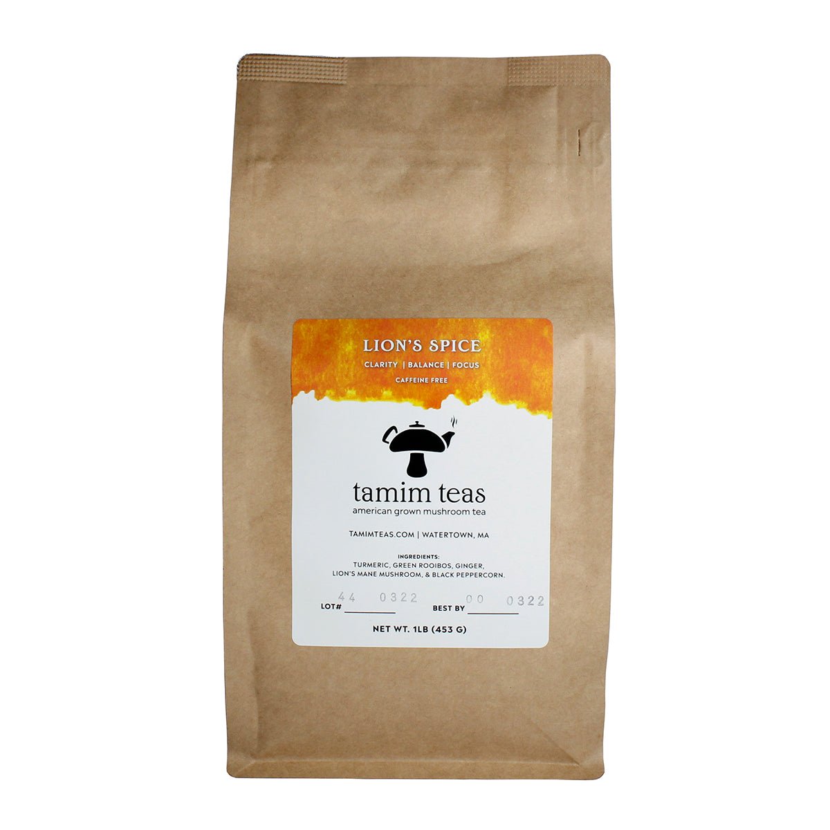 Tamim Teas Lion's Spice | Lion's Mane Tea