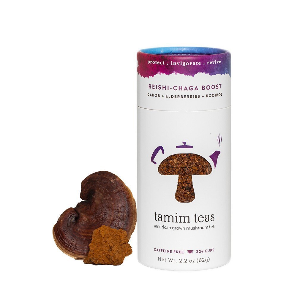 Tamim Teas Reishi-Chaga Boost | Chaga Reishi Tea