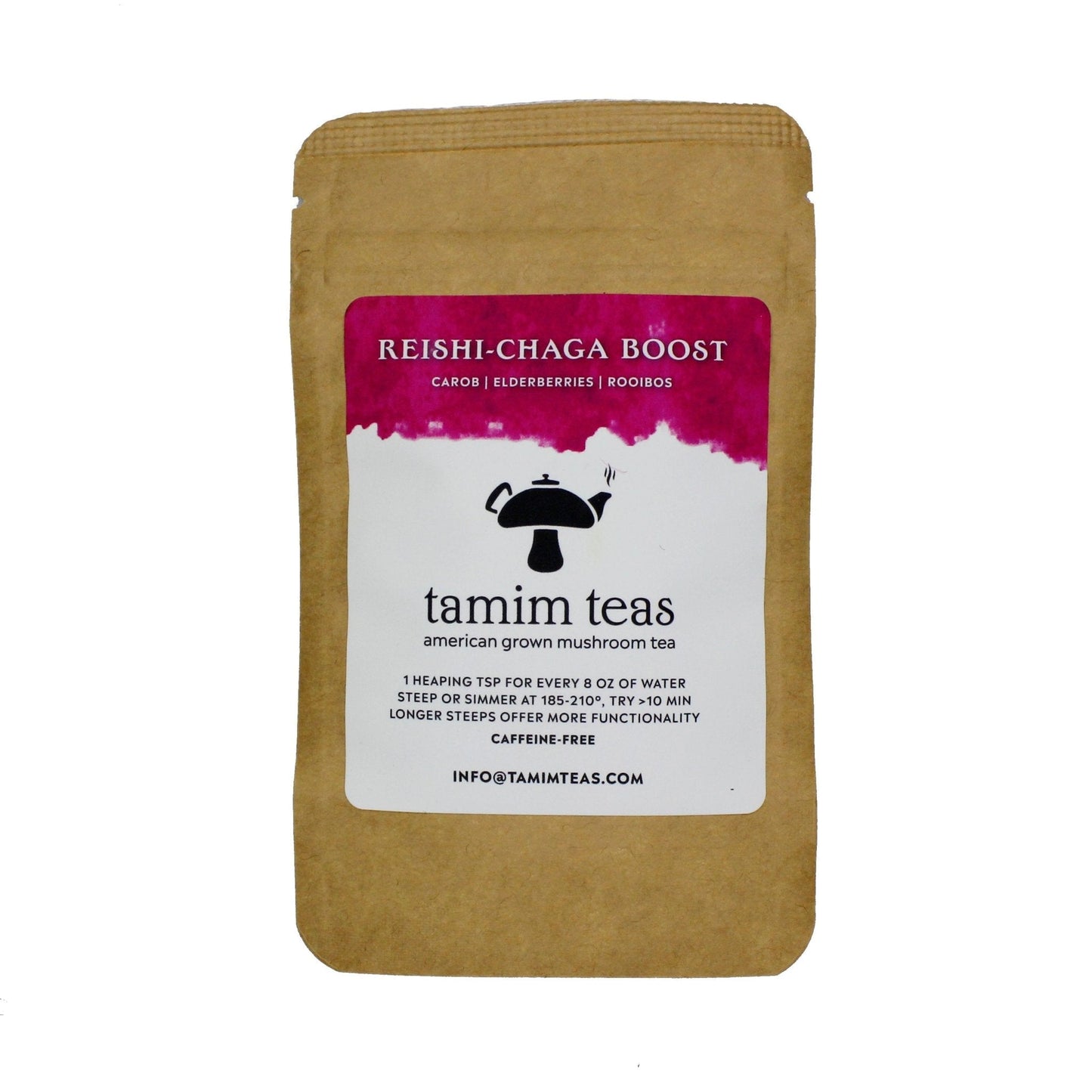 Tamim Teas Reishi-Chaga Boost | Chaga Reishi Tea