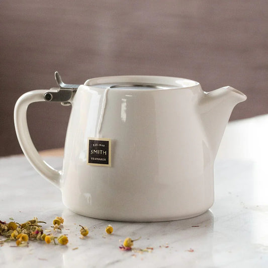 SMITH TEAMAKER - FORLIFE STUMP TEAPOT WITH STRAINER (18 OZ)