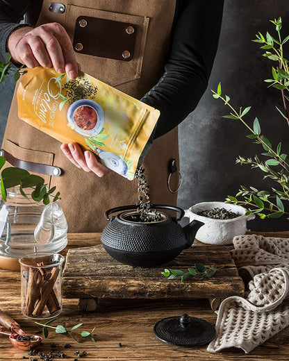 Oolong Green Tea, Loose Leaf, USDA Organic, 55+ Cups – 4 Oz (113g)