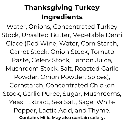 4-serving Thanksgiving Turkey Gourmet Gravy