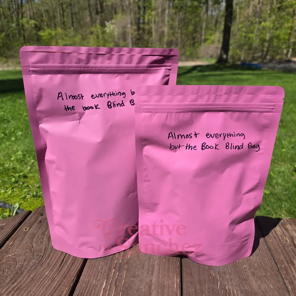 The Book Didn’t Fit, Mini Bookish Mystery Blind Bag Bundle - Without Book