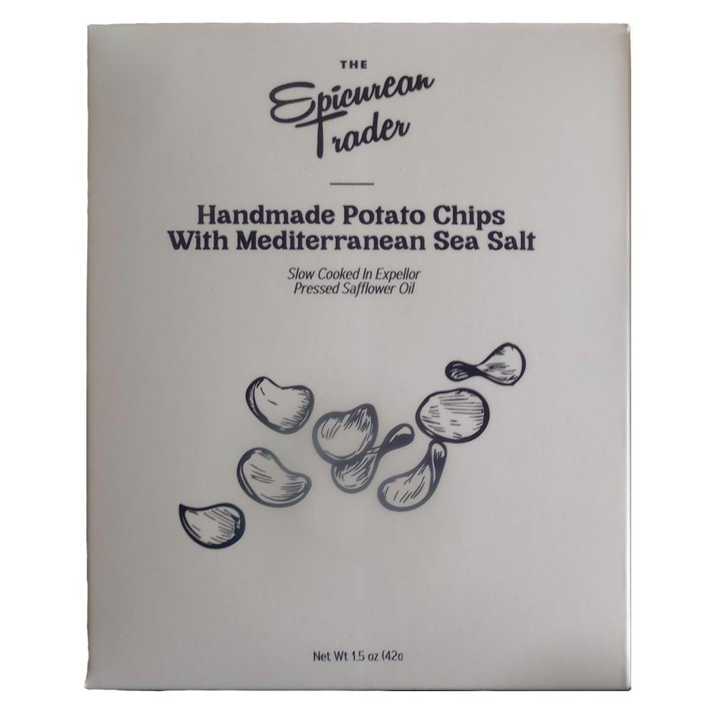The Epicurean Trader - Handmade Potato Chips w/ Mediterranean Sea Salt (1.5OZ)