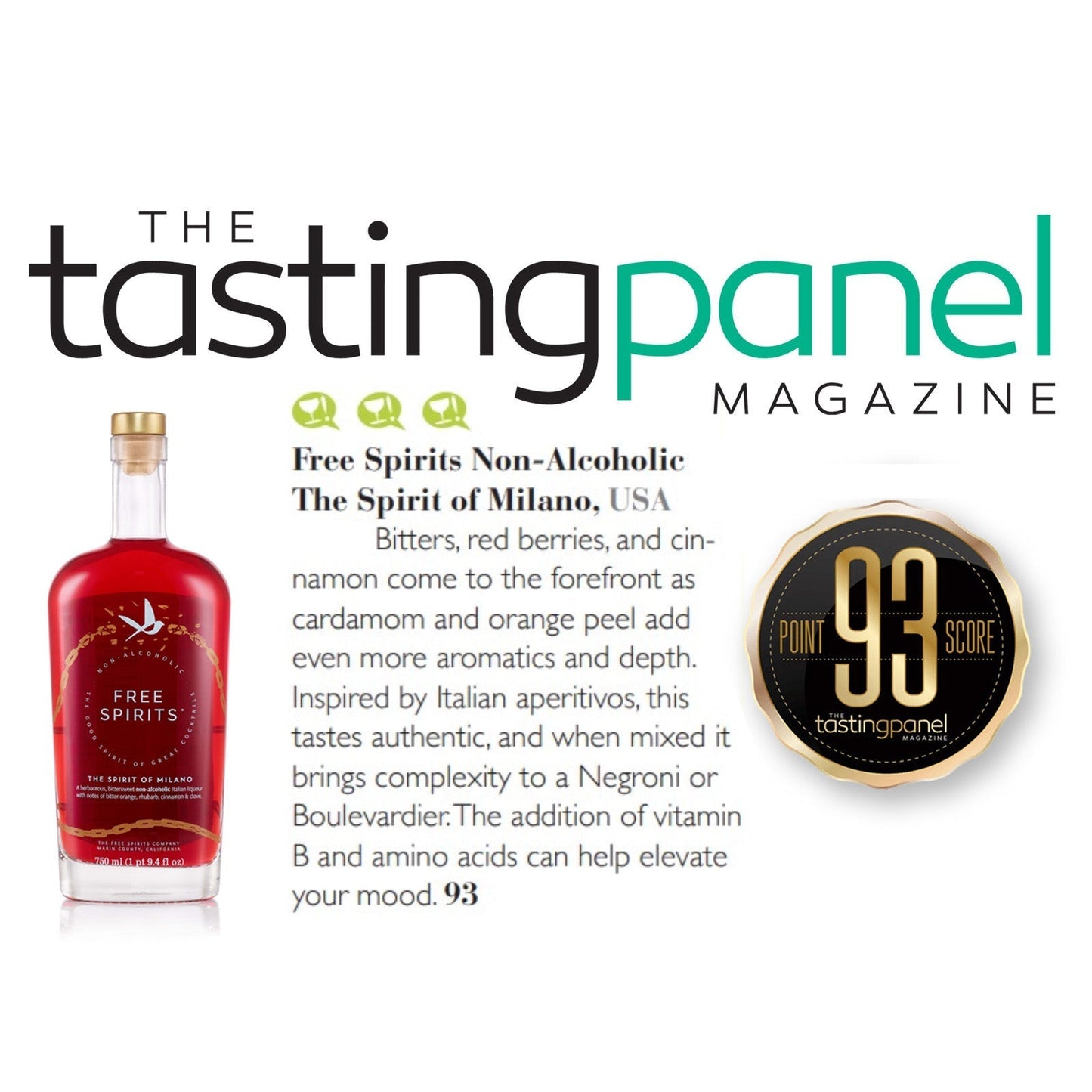 The Free Spirits Company The Spirit of Milano