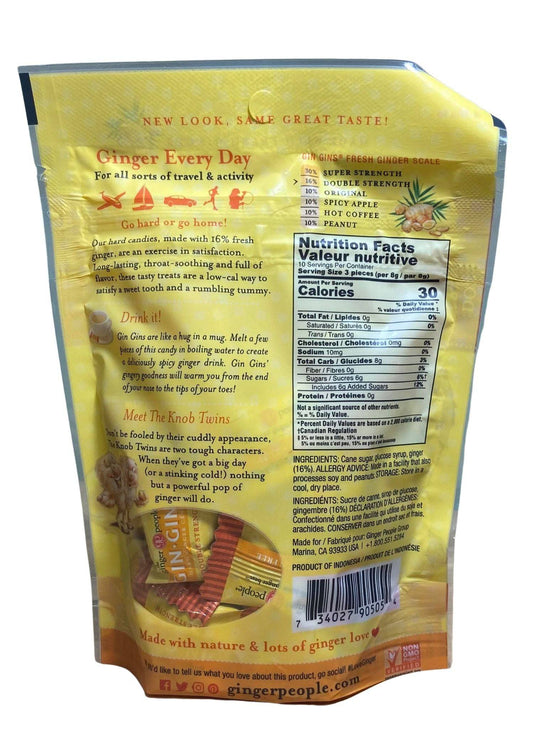 Ginger Candy, Gin-Gins, Hard