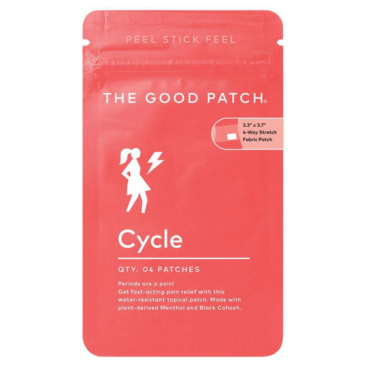 The Good Patch - 'Cycle' Wearable Wellness Patch (4 Patches)