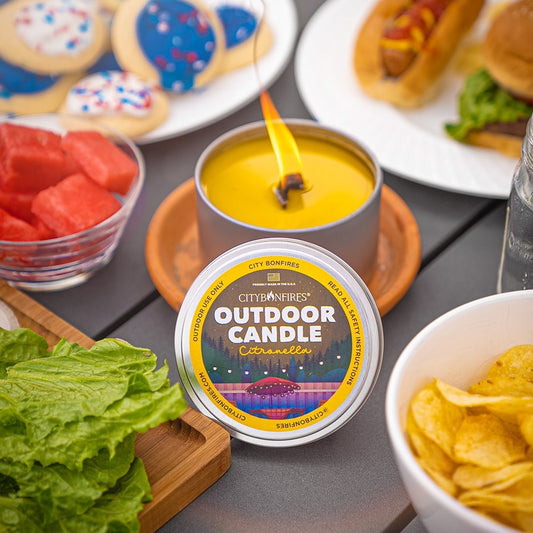 City Bonfires The Outdoor Candle - Citronella