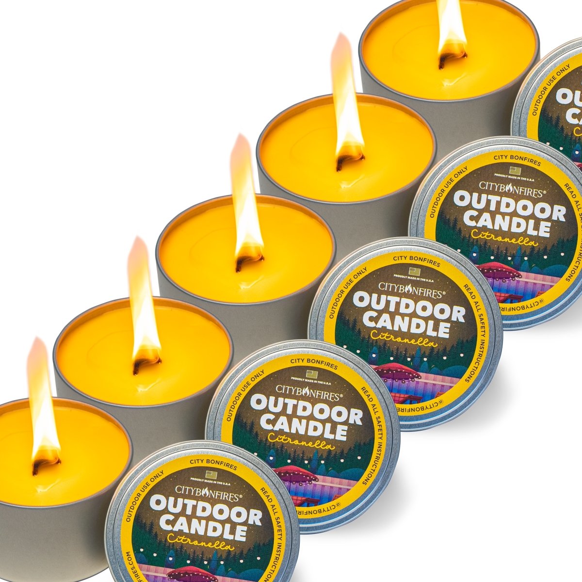 City Bonfires The Outdoor Candle - Citronella