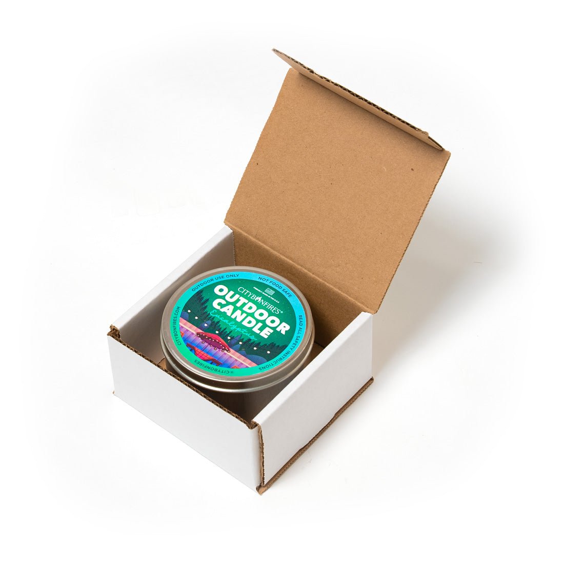 City Bonfires The Outdoor Candle - Eucalyptus