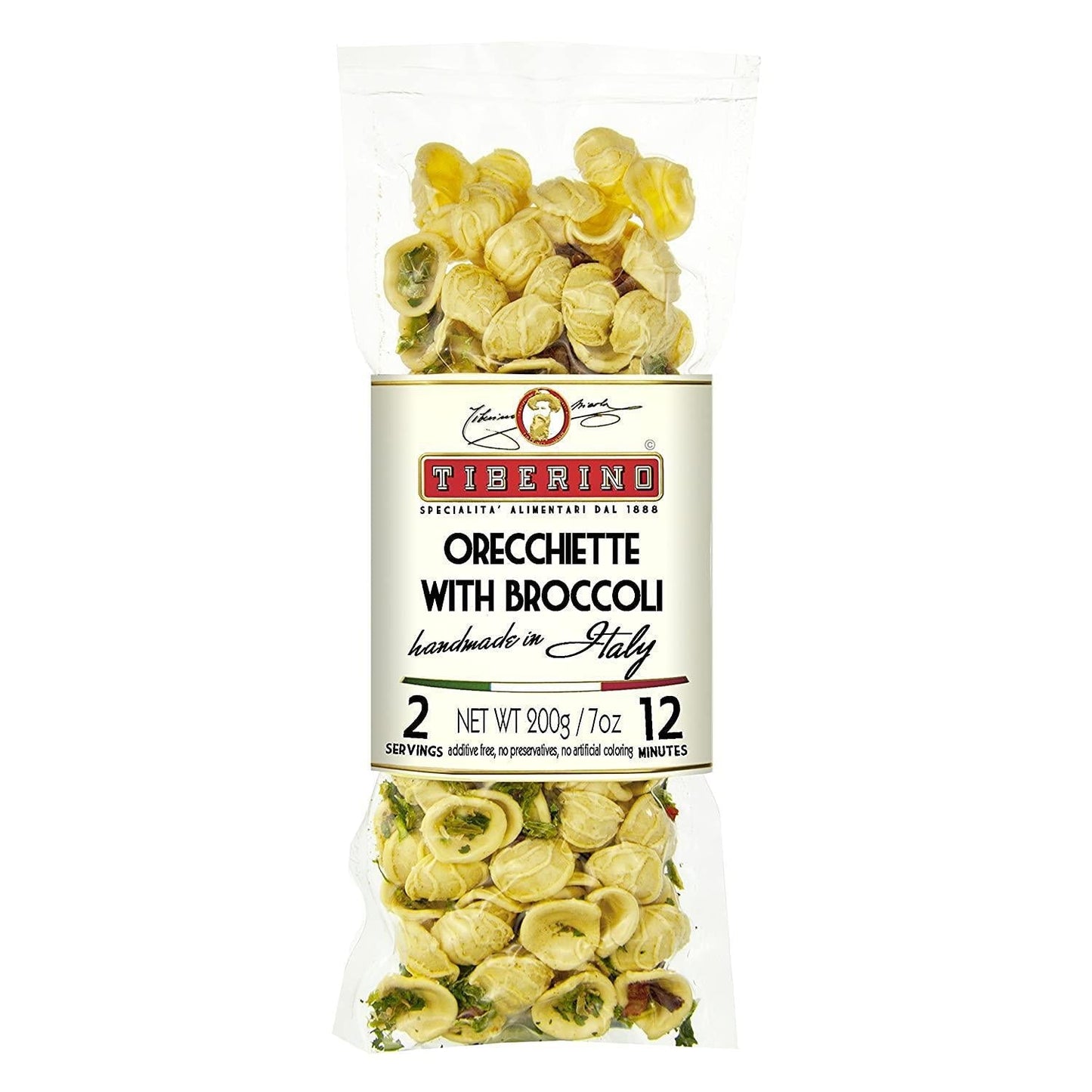 Tiberino - Orechiette Pasta w/ Broccoli (7OZ)