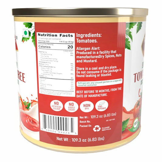 TOMATO PUREE: EXTRA HEAVY 6.83 LBS