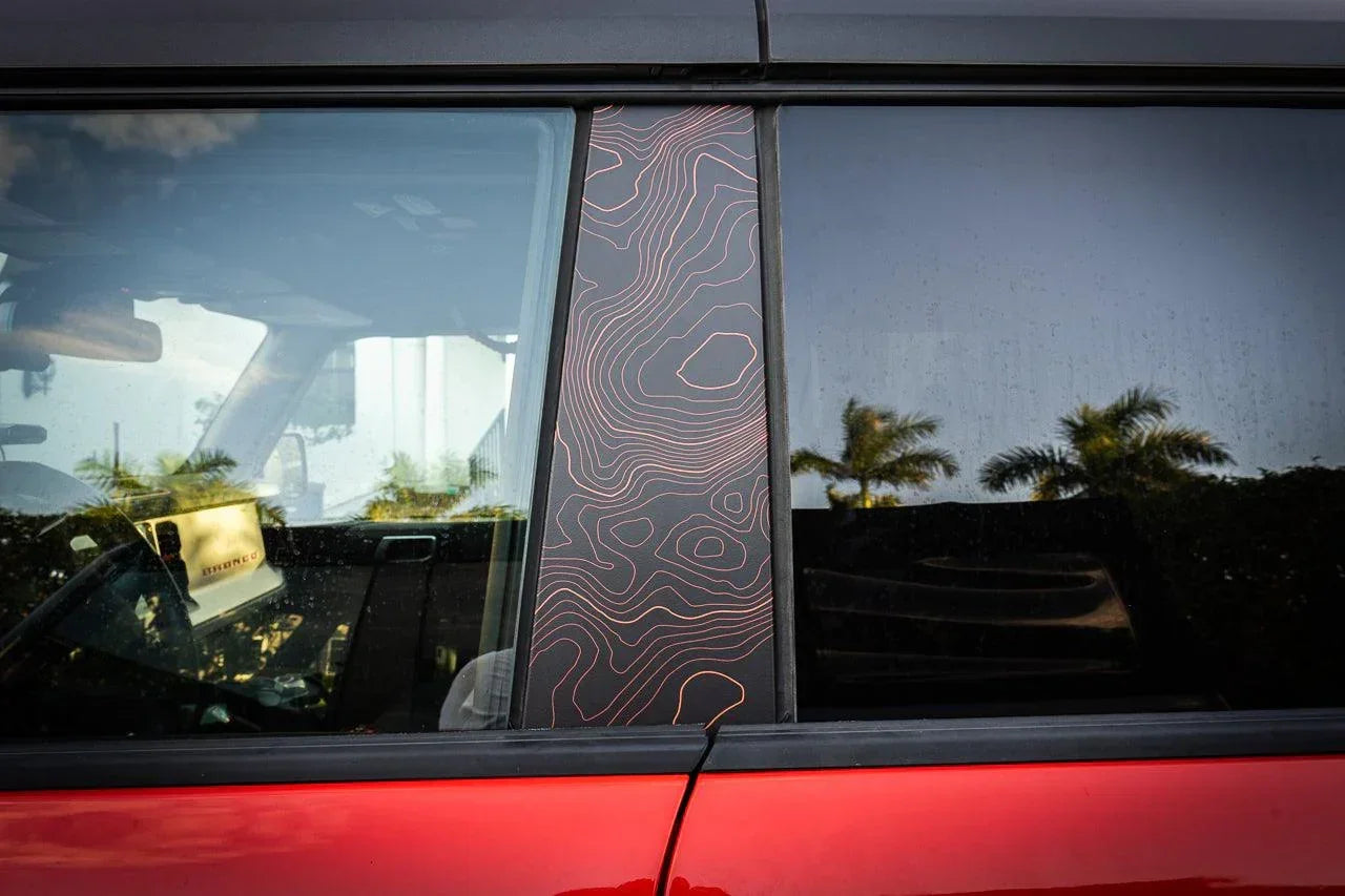 Topo B Pillar Protection Kit - 2021+ Bronco