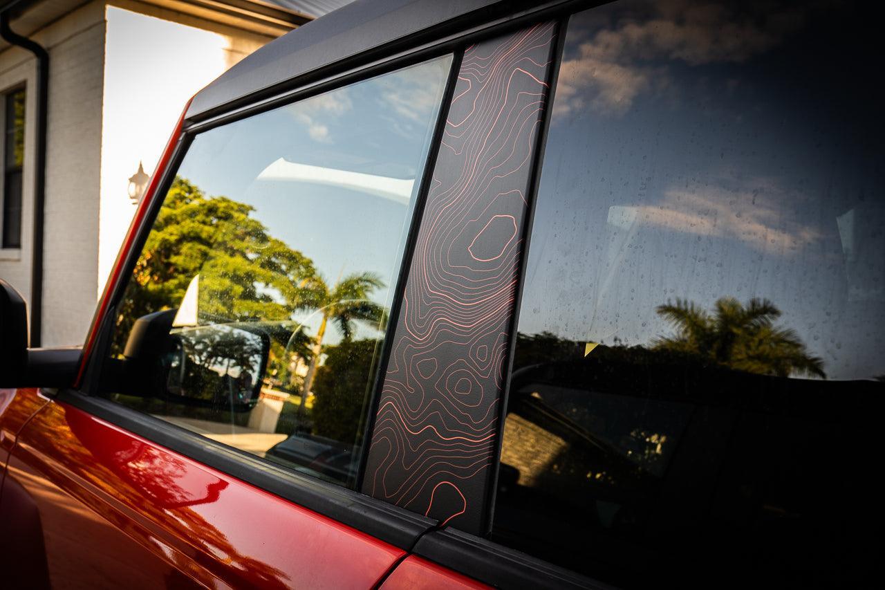 Topo B Pillar Protection Kit - 2021+ Bronco