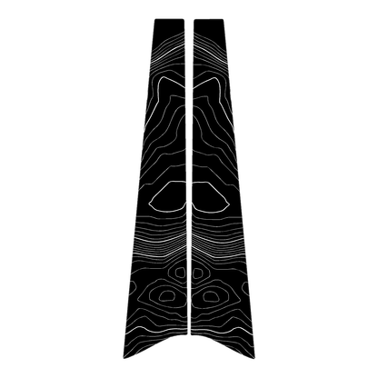 Topographic B Pillar Overlays - 2024+ Ranger