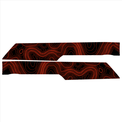 Topo Understeering Panel Overlay (Printed Series) - 2021-2022 Bronco (Type A)