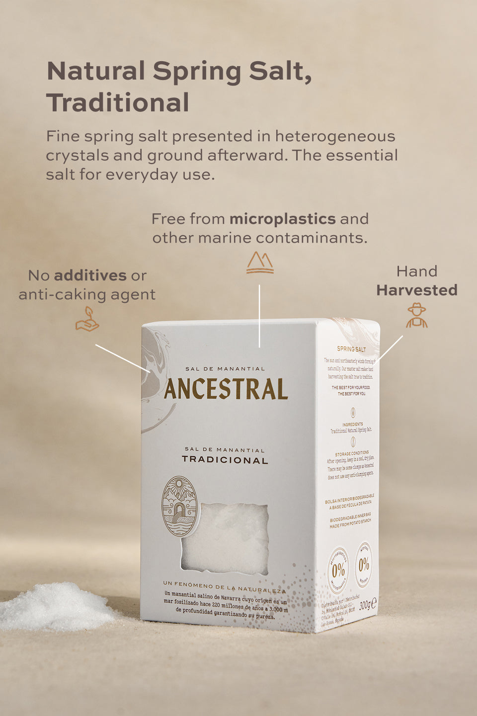 Natural Spring Salt, Traditional