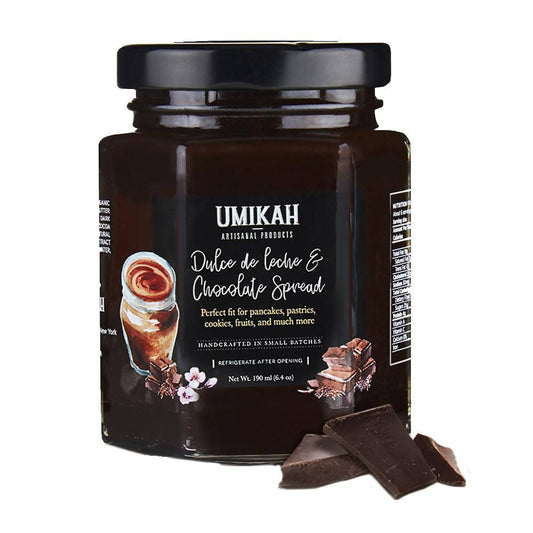 Umikah Chocolate & Dulce de Leche Sauce Jar - 12 jars x 6.4 oz case