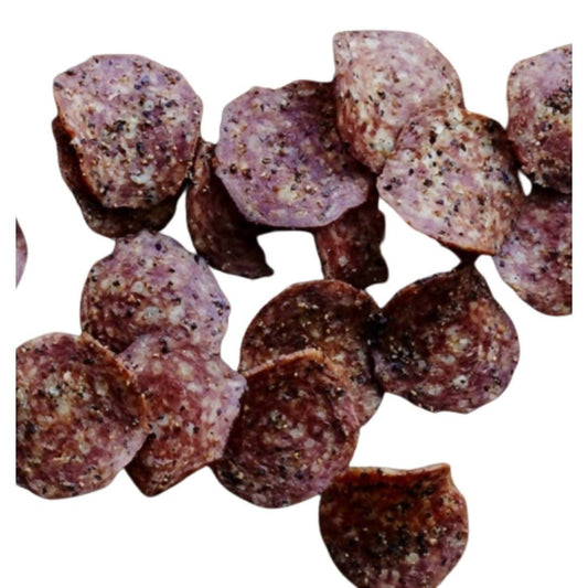 Peppered Genoa Charcuterie Crisps Bags - 12 x 2.0oz