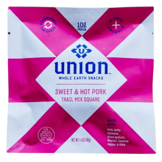 Sweet & Hot Pork Trail Mix Squares - 72 x 1.4oz