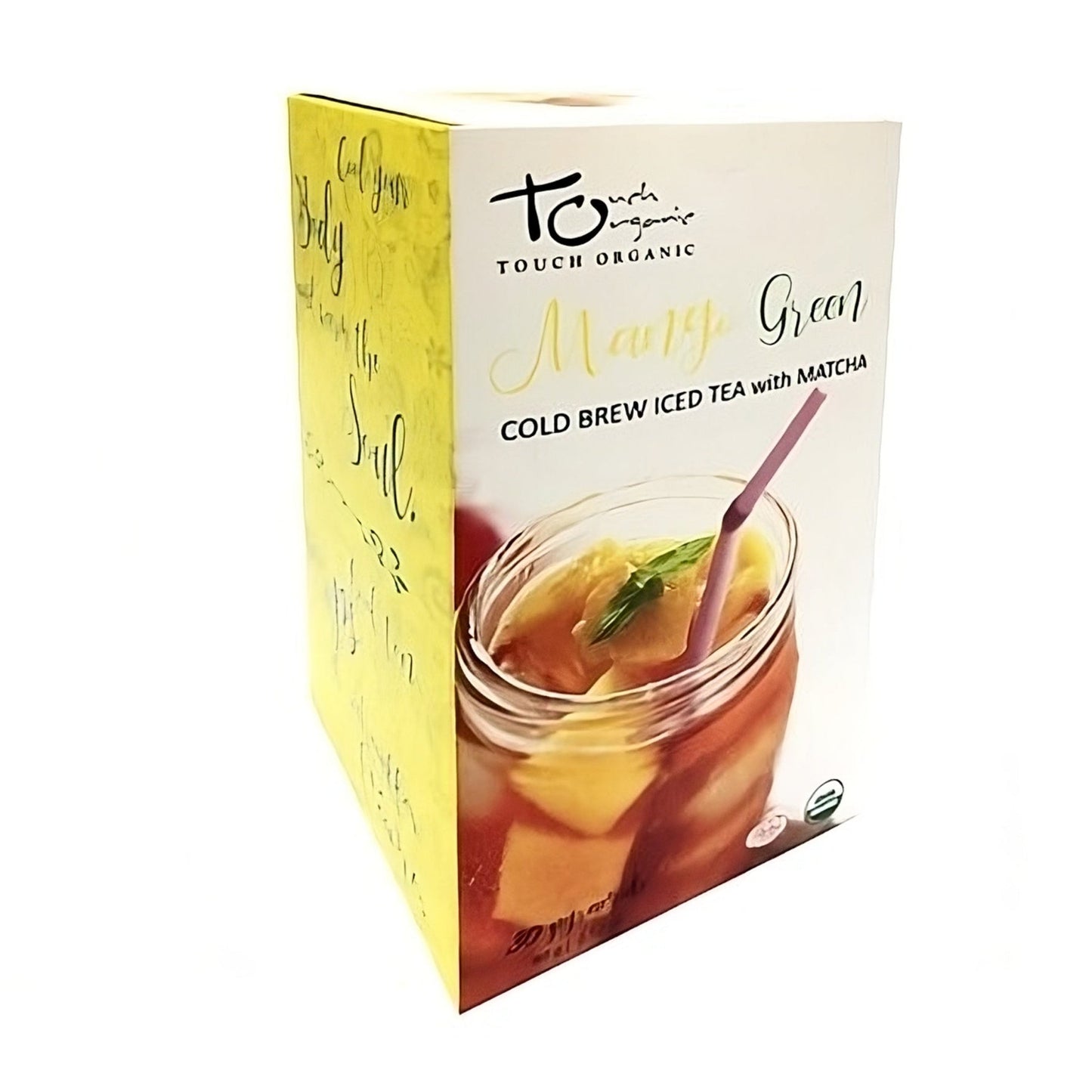 Touch Organic - ORGANIC MANGO COLD BREW ICED TEA 30 BAGS - 12 PACK CASE