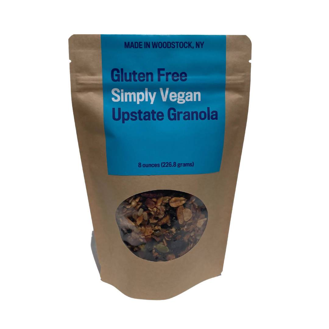 Upstate Granola Simply Vegan Granola Bag, Gluten Free - 8 bags x 8oz case