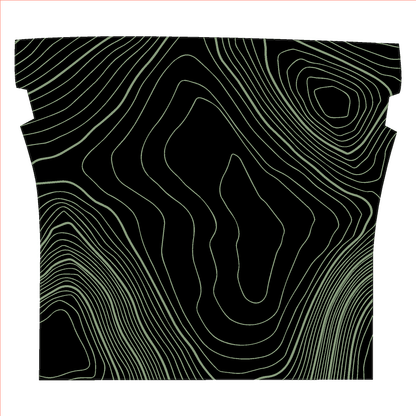 Topo Seatbelt Trim Protector (Printed Series) - 2021+ Bronco 4 Door