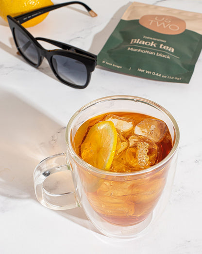 Us Two Tea Manhattan Black: Black Tea - 50 Pouches