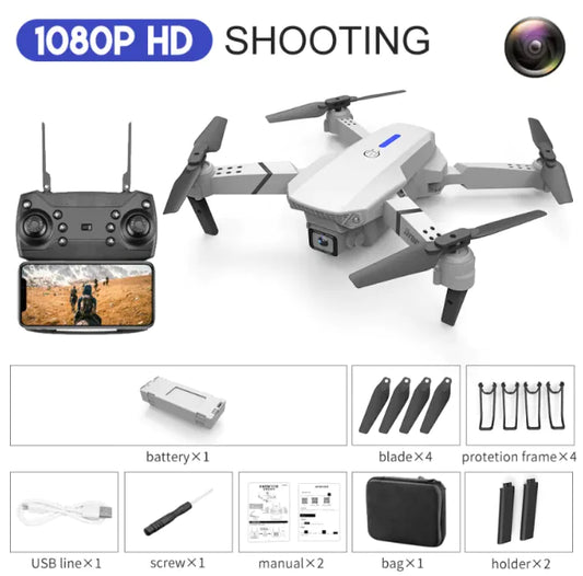 Style Loft Collection CyberStyle Blitz King 4K Dual-Camera Drone