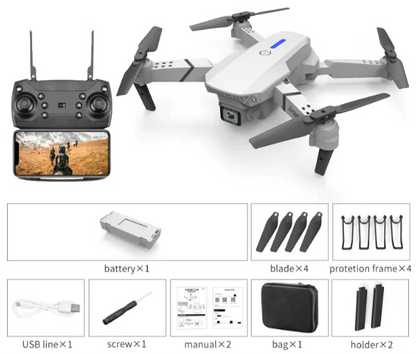 Style Loft Collection CyberStyle Blitz King 4K Dual-Camera Drone