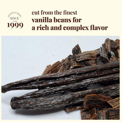 Vanilla Bean Cuts Grade B 1lb for Extract & Baking