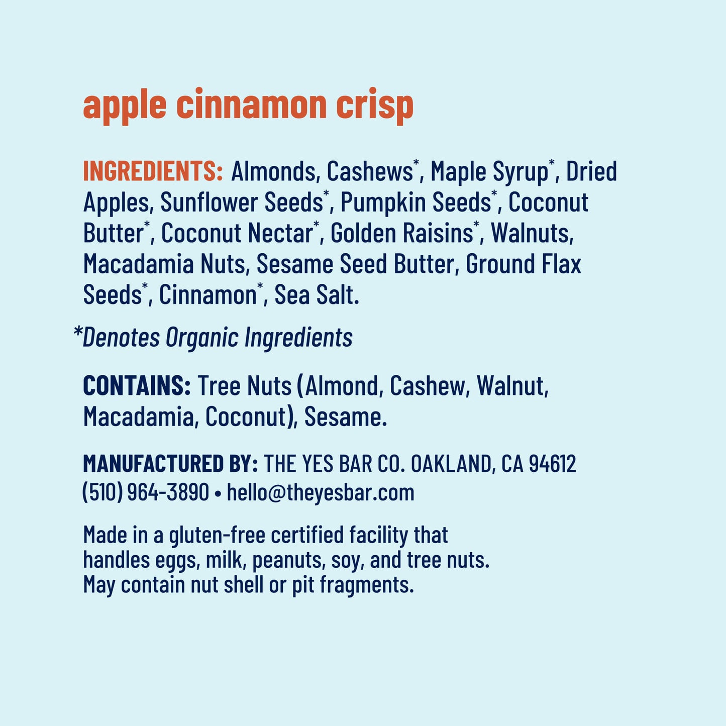 YES BAR® Variety Pack - 6 Bars