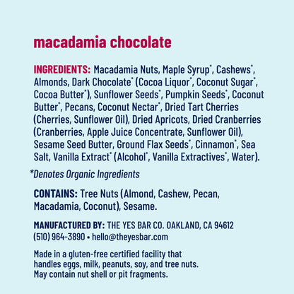 YES BAR® Variety Pack - 6 Bars