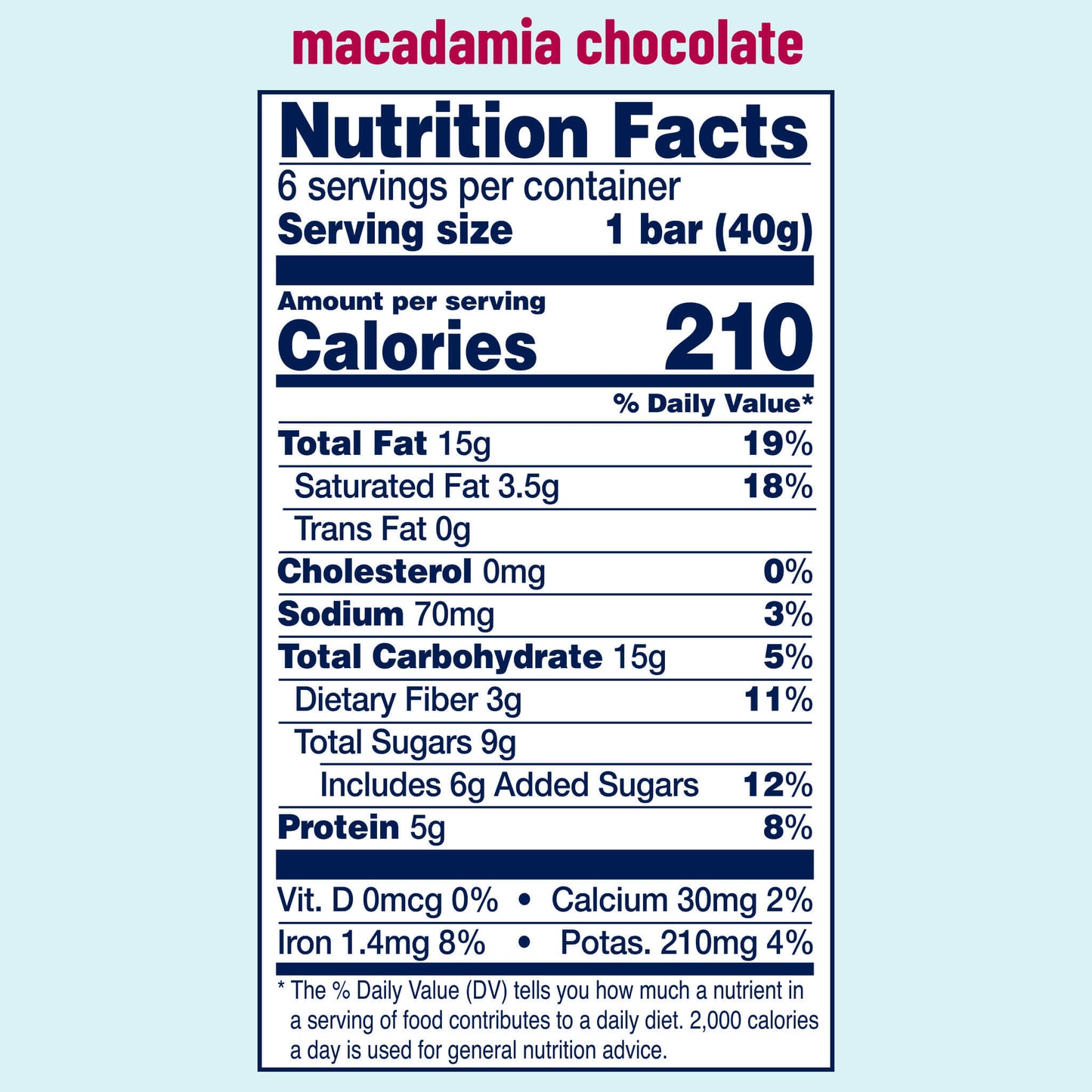 YES BAR® Variety Pack - 6 Bars