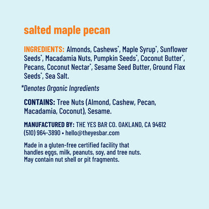 YES BAR® Variety Pack - 6 Bars