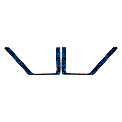 Topo Front Door Net Trim Overlay Kit (Printed Series) - 2021+ Bronco