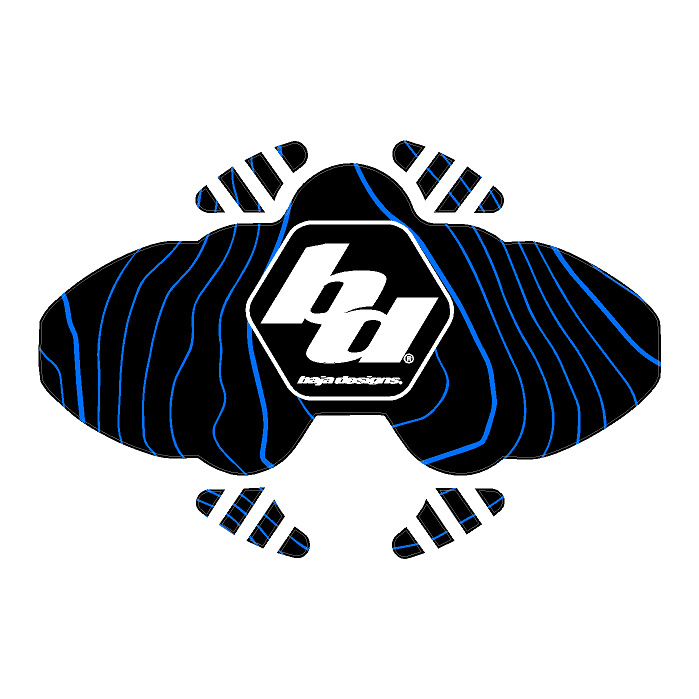 Baja Designs LP4 Topographic Light Cover Overlays  - Universal