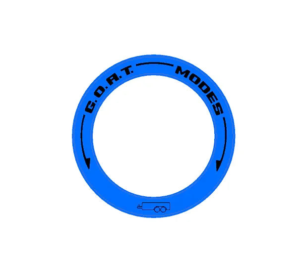 Drive Mode to GOAT Mode Dial Ring Overlay - 2024+ Ranger
