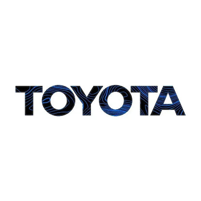 TOYOTA Topographic Rear Liftgate Emblem Inlays - 2025+ 4Runner