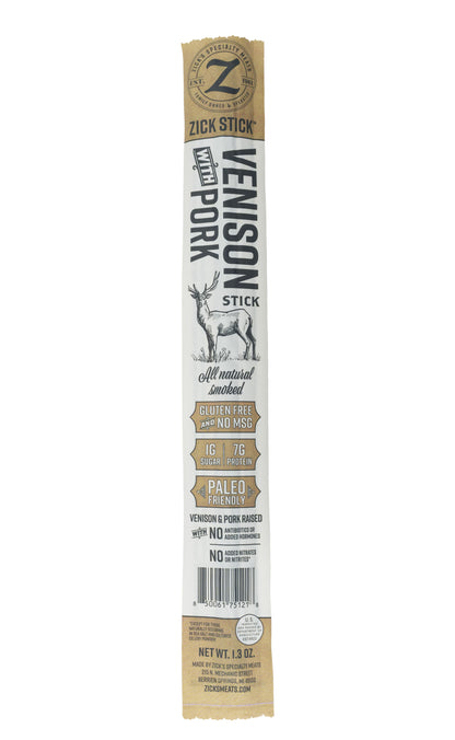Zick Stick Venison with Pork – 1.3oz
