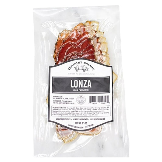Vermont Salumi - Pre-Sliced Lonza (2.5OZ)