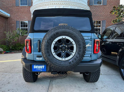 Version 1L Tail Light Overlays - 2021+ Bronco (w/ LED Taillights)