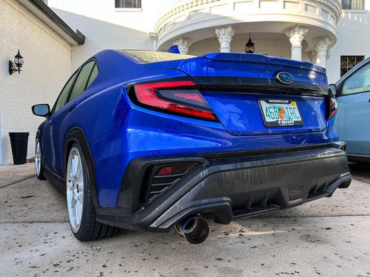 Version 3.0 Printed Series Dual Color Tail Light Overlays - 2022+ WRX