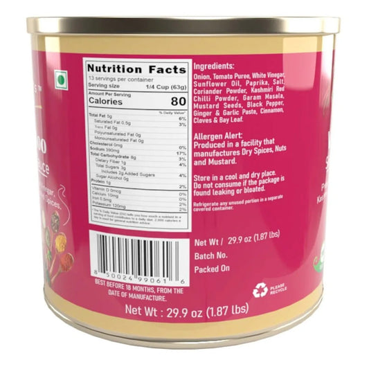 VINDALOO SIMMER SAUCE 14 oz