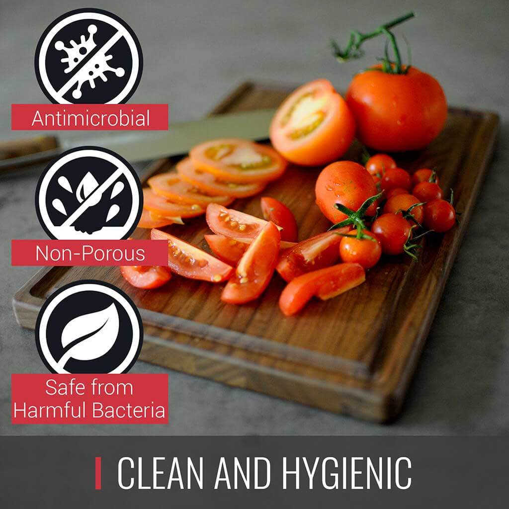 Virginia Boys Kitchens Small Walnut Wood Cutting Board