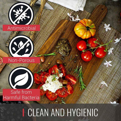 Virginia Boys Kitchens 8 x 17 Walnut Cutting Board and Charcuterie Paddle with Handle