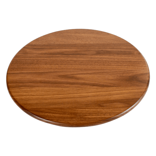 Virginia Boys Kitchens Walnut Wood Lazy Susan Centerpiece
