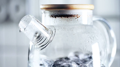 Wilmax Porcelain Thermo Glass Teapot 20 Fl Oz | High temperature and shock resistant