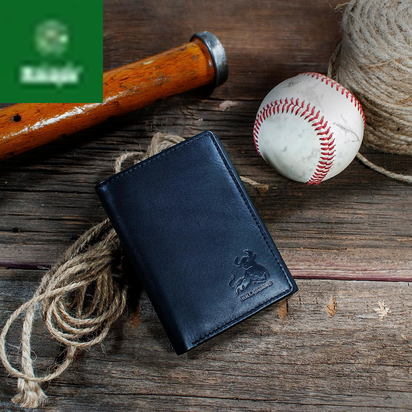 Genuine Nappa Leather Trifold Wallet for Men RFID and ID Window